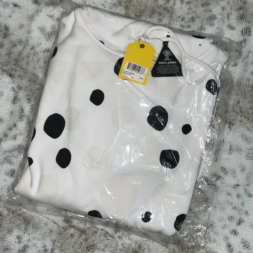 🆕 NWT CTM Chinatown Market UV Dots Hoodie White Black - Picture 13 of 14